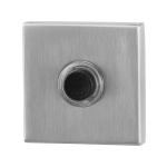 GPF9826.02 Doorbell square 50x50x8 mm satin stainless steel