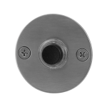 GPF9826.06 Doorbell round 50x2 mm satin stainless steel