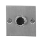 GPF9826.08 Doorbell square 50x50x2 mm satin stainless steel