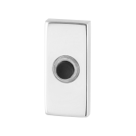 GPF9826.41 Doorbell rectangular 70x32x10 mm polished stainless steel