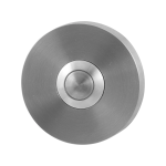 GPF9827.09 Doorbell round 50x8 mm satin stainless steel