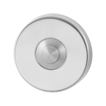 GPF9827.40 Doorbell round 50x8 mm polished stainless steel