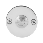 GPF9827.46 Doorbell round 50x2 mm polished stainless steel