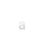 House number addition letter 'a' white, 116 mm