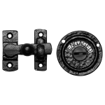 KP1150 Turn and Release set 70x65mm wrought iron black