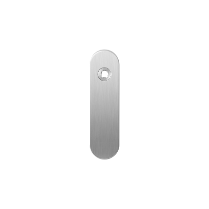 GPF1100.10L RVS kortschild afg. blind