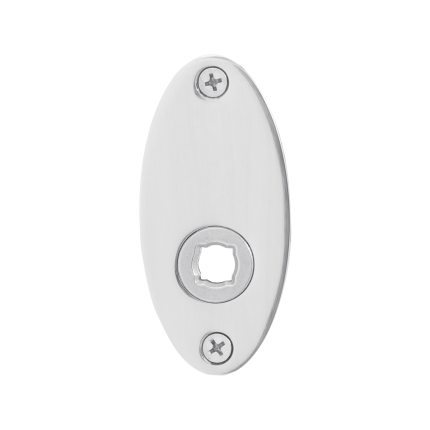 GPF1100.43L/R RVS pol ova roz 80x38x2mm