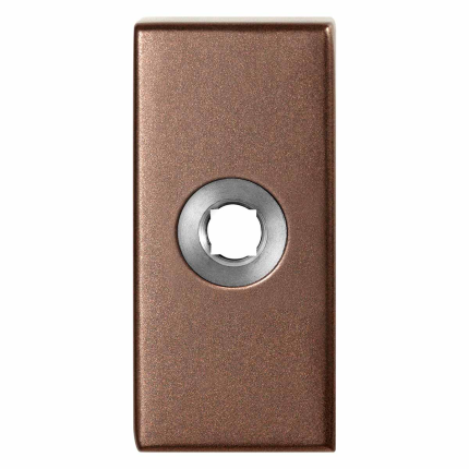 GPF1101L Bronze blend RH rozet 70x32mm