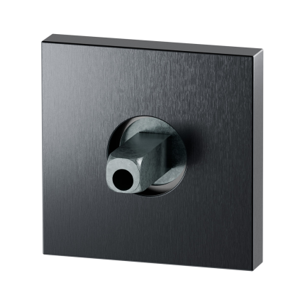 GPF1102.P1 vierk. rozet met knopvastzet.