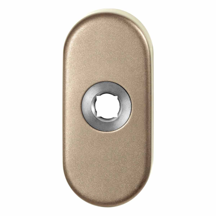 GPF1104 Champagne bl.ovale rozet 70x32mm