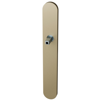 GPF1170.A4 schild afg. blind met knopv.