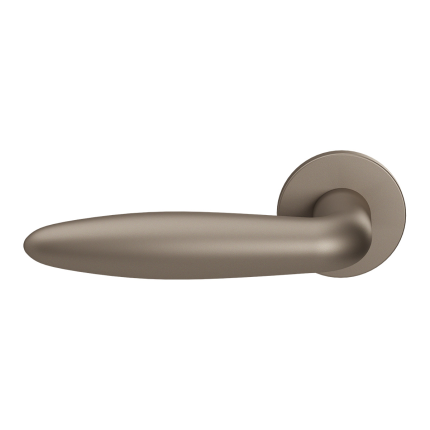 GPF135VRA3L Mocca Bl. deurkruk op rozet