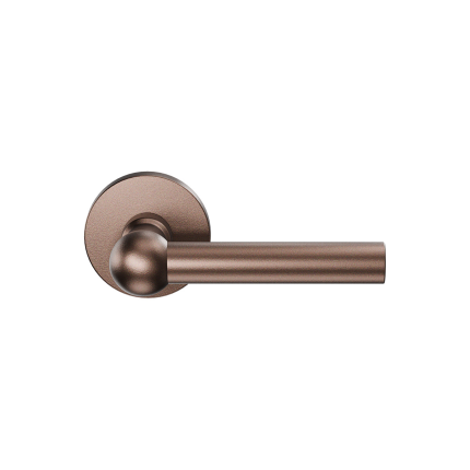 GPF3040.A2-00L/R Bronze deurkruk op roz