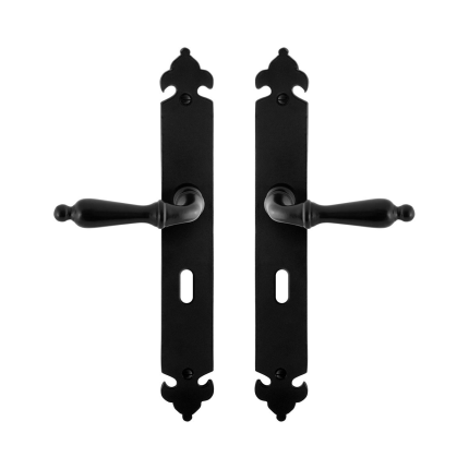 GPF6215.60 deurkruk op schild 291x41x4mm