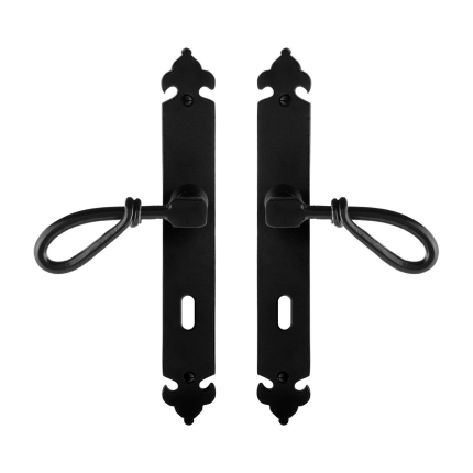 GPF6255.60 deurkruk op schild 291x41x4mm