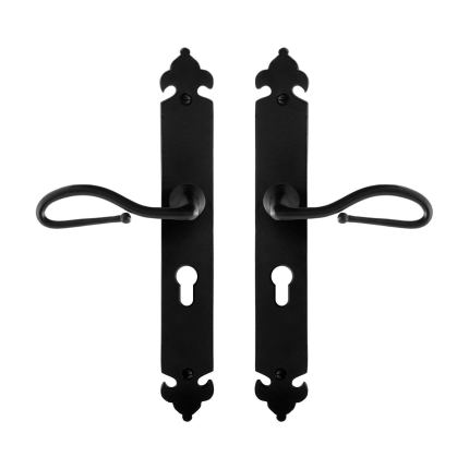 GPF6260.60 deurkruk op schild 291x41x4mm