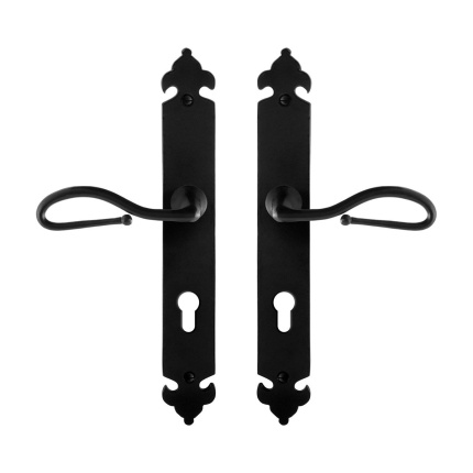 GPF6260.60 deurkruk op schild 291x41x4mm