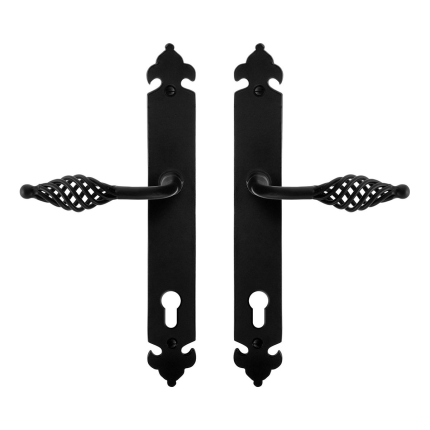 GPF6265.60 deurkruk op schild 291x41x4mm