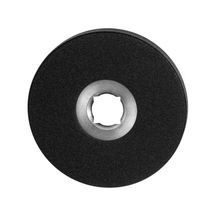 GPF8100.05 zwart ronde rozet 50x6mm