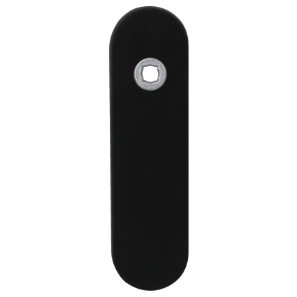 GPF8100.10L zwart kortschild afg. PC72