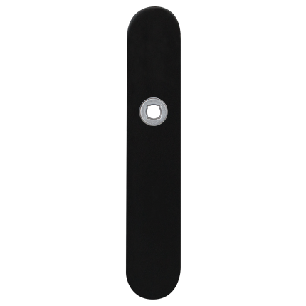 GPF8100.20L zwart langschild afg. blind