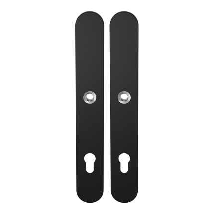 GPF8100.70 zwart langschild afg. PC92