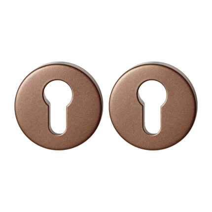 GPF9391.A2 Bronze rond VH-rozetten set