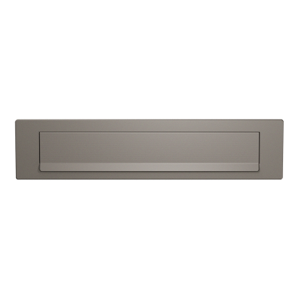 Mocca blend briefplaat 340x77 mm/ klep