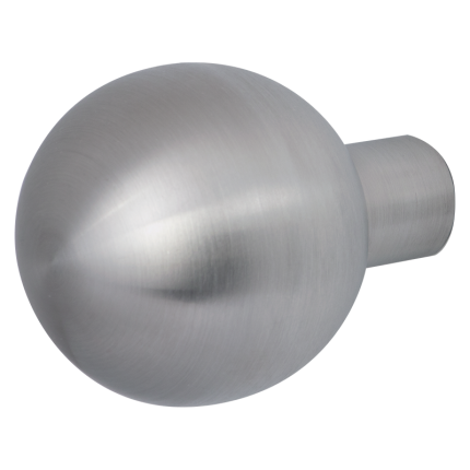 GPF9854.09 RVS VH-kogel knop vast