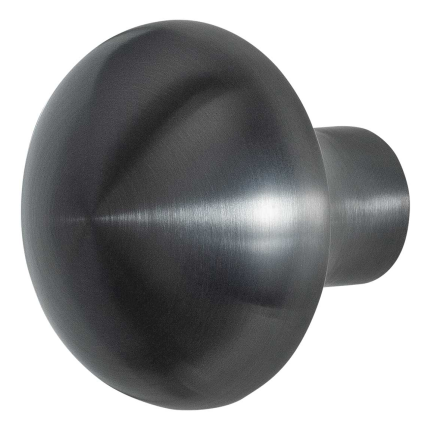 GPF9959.P1 antraciet paddenst.knop 52 mm