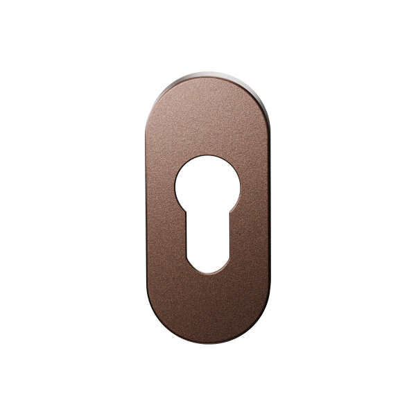 GPF1104 Bronze ovale cil.rozet 70x32mm