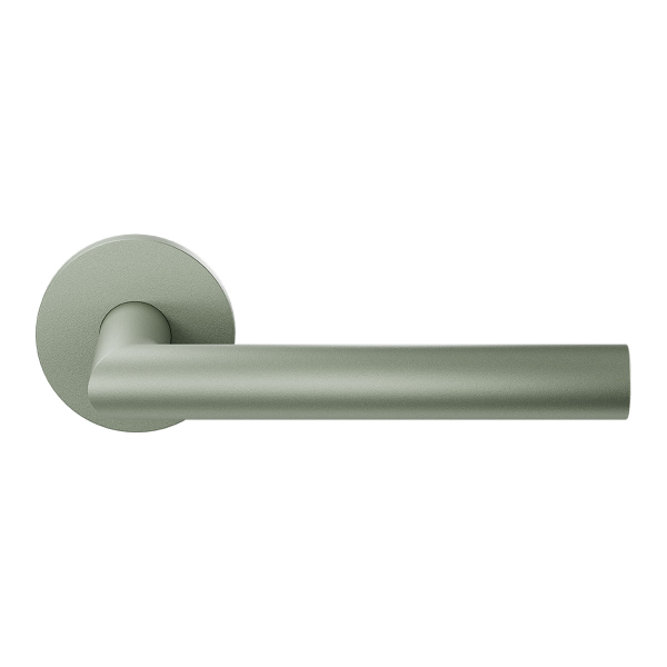GPF115E door handle on rose
