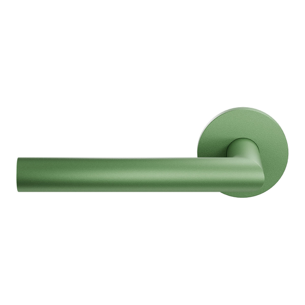 GPF115EL door handle on rose pointing left