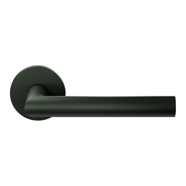 GPF115ER door handle on rose pointing right