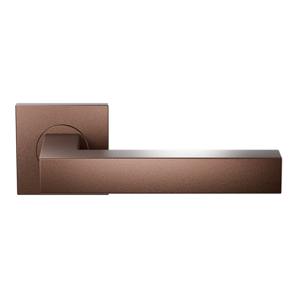 GPF132ER door handle on rose pointing right