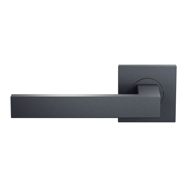 GPF138EL door handle on rose pointing left