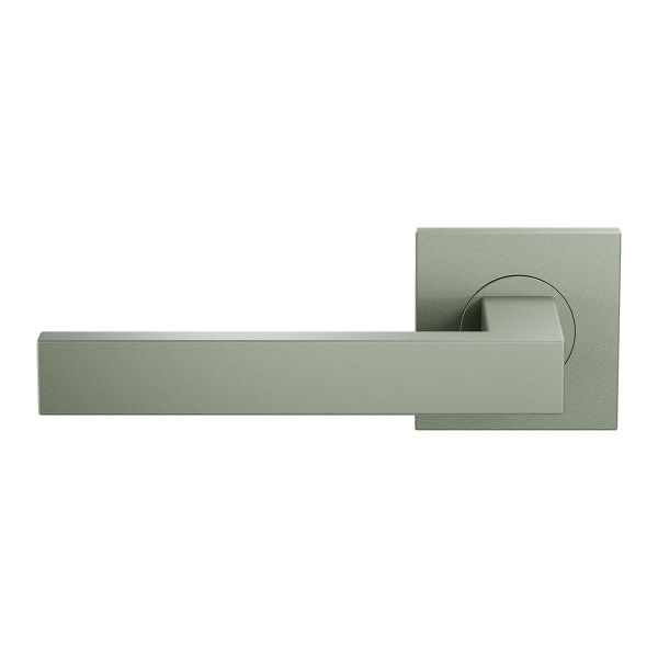 GPF138EL door handle on rose pointing left