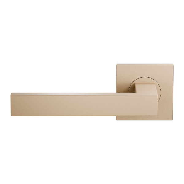 GPF138EL door handle on rose pointing left