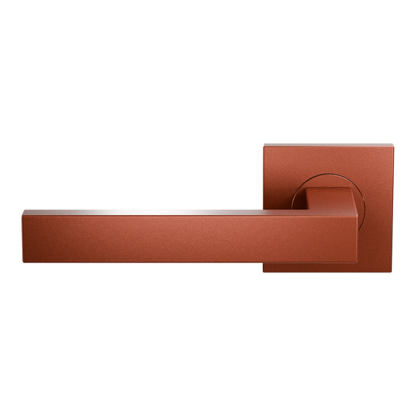 GPF138EL door handle on rose pointing left