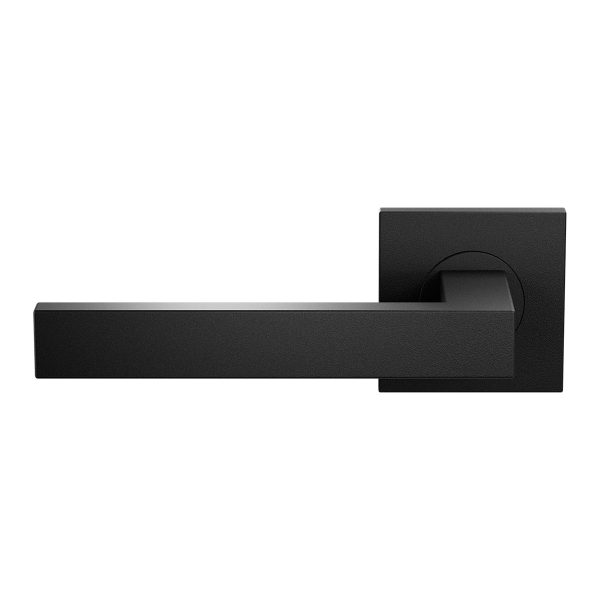 GPF138EL door handle on rose pointing left
