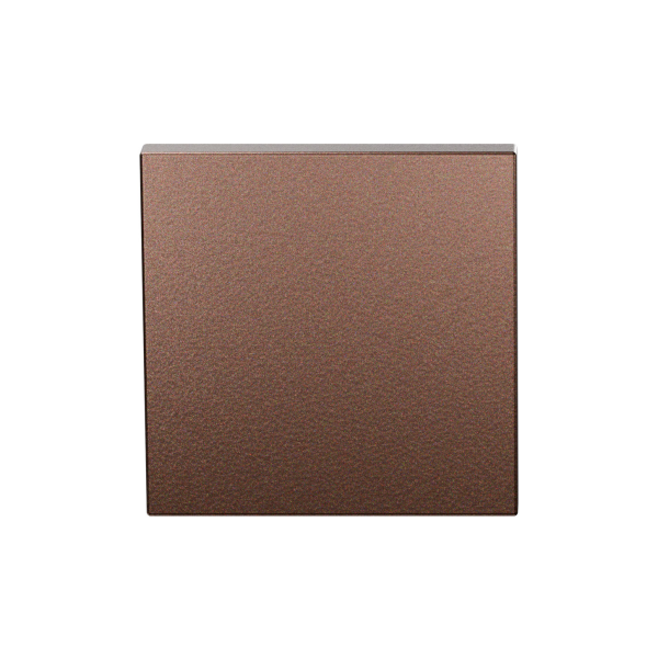 GPF199E blind rose 53x53x6,5 mm Bronze blend