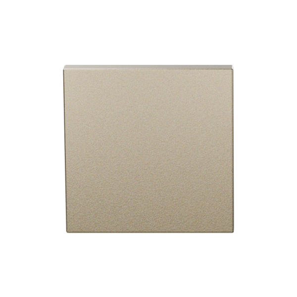 GPF199E blind rose 53x53x6,5 mm Champagne blend