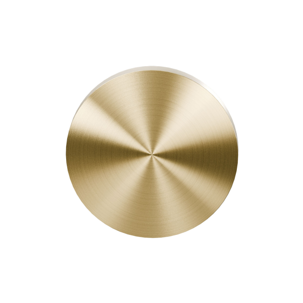 GPF199E blind rose 53x6mm PVD satin brass