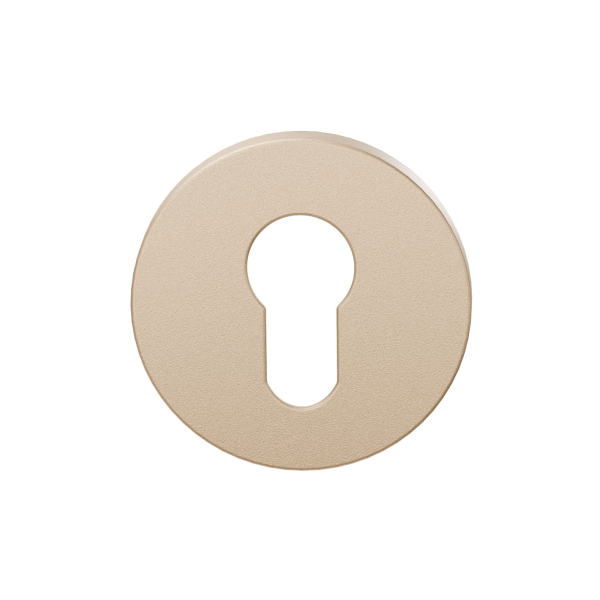 GPF199E cylinder rose 53x6mm Sand