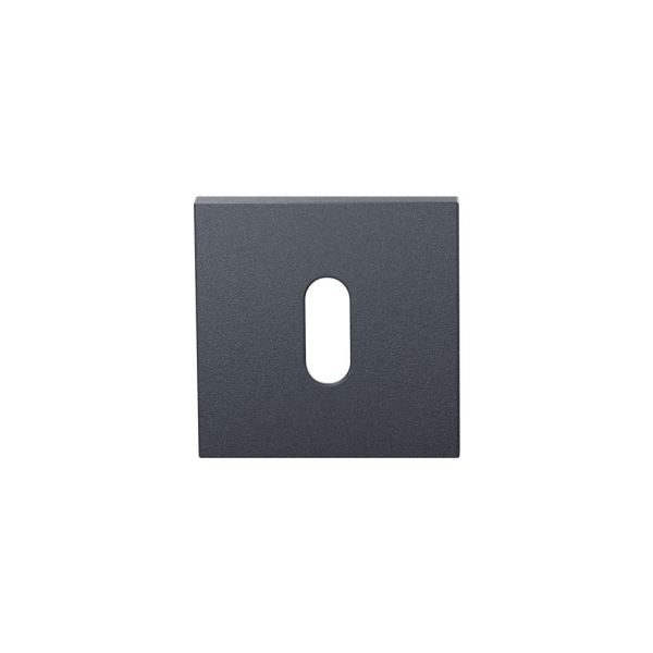 GPF199E keyhole escutcheon 53x53x6,5 mm anthracite structure