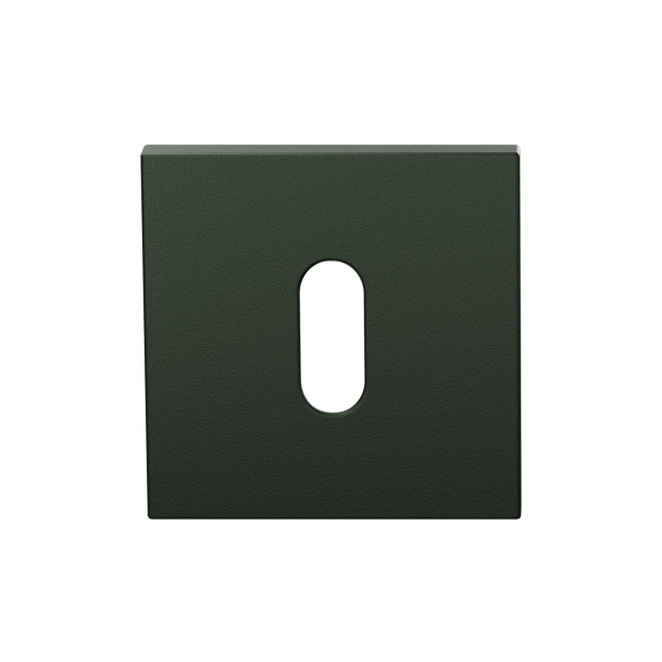 GPF199E keyhole escutcheon 53x53x6,5 mm Moss