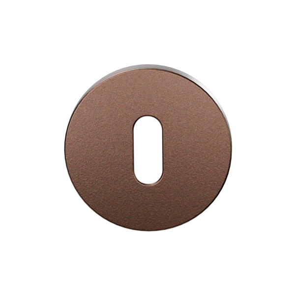 GPF199E keyhole escutcheon 53x6mm Bronze blend