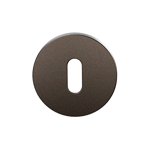 GPF199E keyhole escutcheon 53x6mm Dark blend