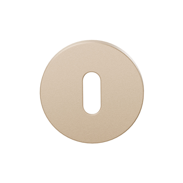 GPF199E keyhole escutcheon 53x6mm Sand