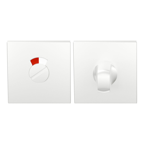 GPF199E Turn and Release set 53x53x6,5 mm white uniform